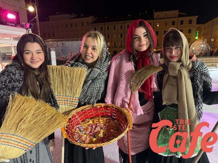 Pista di Pattinaggio, le Befane sono arrivate a Trieste a distribuire caramelle e sorrisi a più piccini (FOTO)