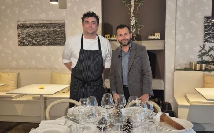 Il ristorante Eden di Sistiana protagonista del Bon Ton di Natale a cura di  Nicola Santini