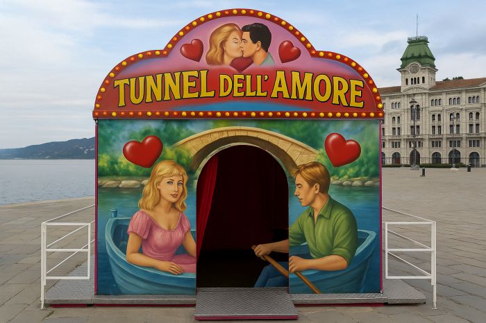 Trieste, la proposta: “Tunnel dell’amore” per riportare romanticismo e curiosità in città