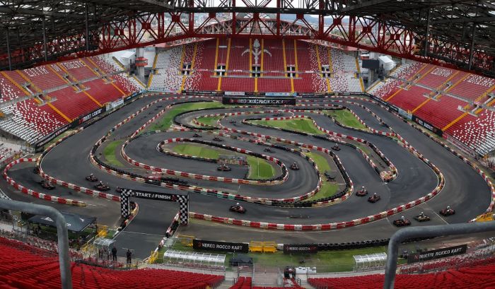 “Nürburgring urbano nel cuore di Trieste”: render che reinventa completamente stadio Rocco