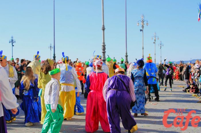 Oggi dalle 14:00 in diretta il Corso Mascherato del Carnevale di Trieste!