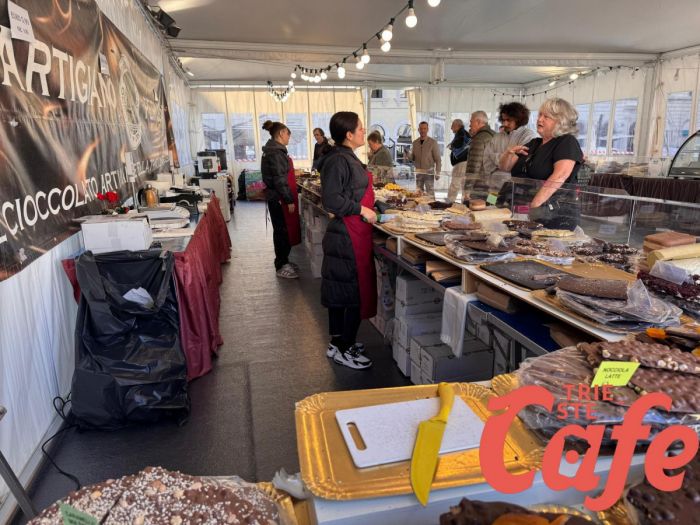 Trieste si prepara a un dolce trionfo: torna “CioccolatiAmo” in piazza Ponterosso, 4 giorni di pura golosità!