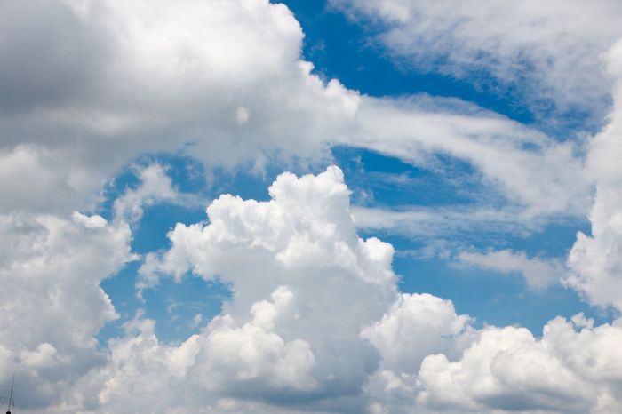 Il meteo della seconda domenica di maggio, cielo poco nuvoloso