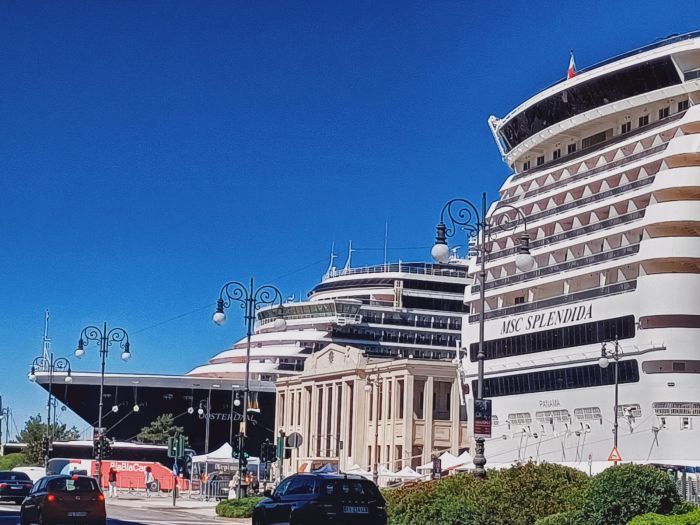 Trieste città delle crociere, venerdì spettacolare terna di navi sulle Rive! 