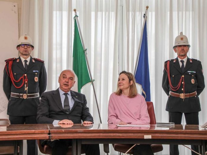 Il Sindaco Dipiazza ha festeggiato i 20 anni del nucleo cerimoniale e rappresentanza della Polizia Locale 