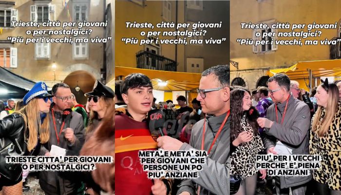Trieste, città per giovani o per nostalgici? Rispondono i giovani: “Più per i vecchi, ma viva” (VIDEO)
