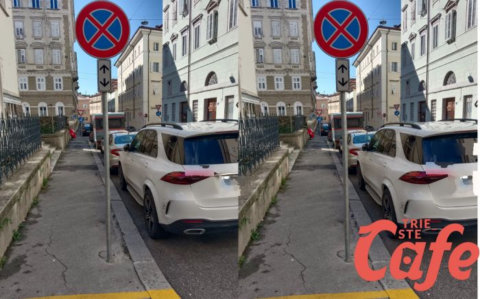 Auto in divieto e camper abbandonato: la situazione critica in via dell'Università