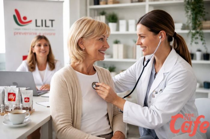 Trieste al centro del progetto illycaffè-LILT: visite oncologiche gratuite per le fasce fragili