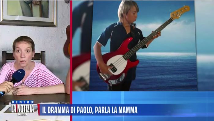 «Se la scuola fosse stata all’altezza, mio figlio Paolo sarebbe vivo»: il dolore della madre a Canale 5