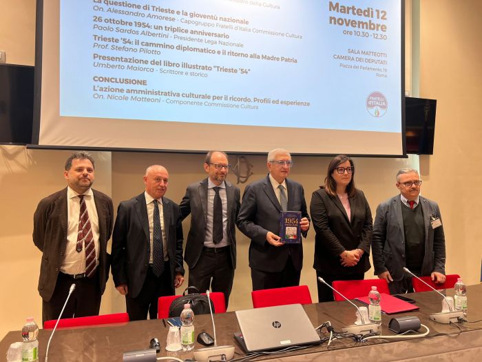 "Trieste 1954, il ritorno alla madre patria", Alla Camera convegno per celebrare i 70 anni del ritorno