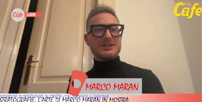 Giovane talento triestino alla ribalta: Marco Maran emoziona con Stratografie, inaugurazione boom (VIDEO)