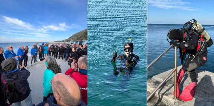 “Sguardi dal mare”, 54 fotografi subacquei da tutta Europa a Barcola per la prima gara internazionale