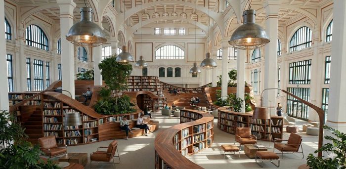 Salone degli Incanti reinventato: proposta per una grande biblioteca pubblica nel cuore di Trieste