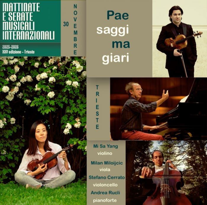 Quartetto internazionale al Magazzino 26: giornata tra musica e cultura
