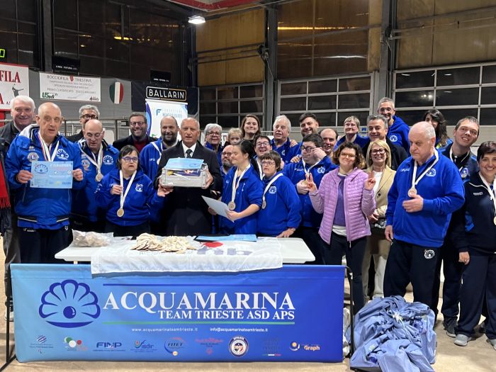 Trieste capitale dell’inclusione sportiva: applausi e sorrisi per il Meeting Promozionale “BocceInsieme”