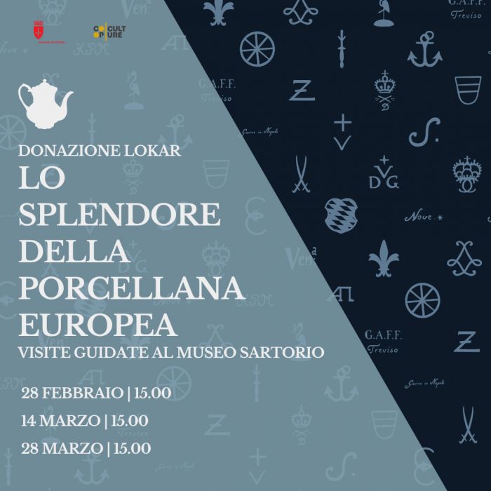 Donazione Lokar, tre appuntamenti al Museo Sartorio con lo splendore della porcellana europea 