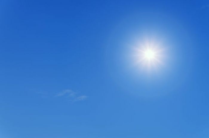 Il meteo di lunedì 25 maggio, cielo sereno