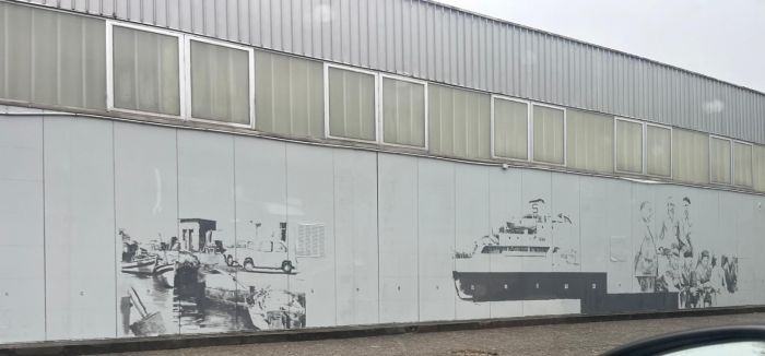 Al via la realizzazione del murales all'ingresso di Muggia 