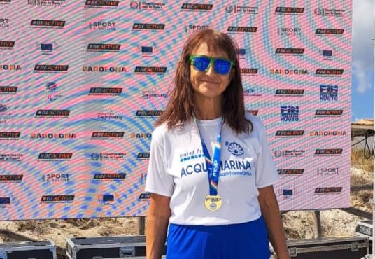 Nuoto paralimpico in acque libere, la triestina Rosanna Brunetti Campionessa italiana 2023!