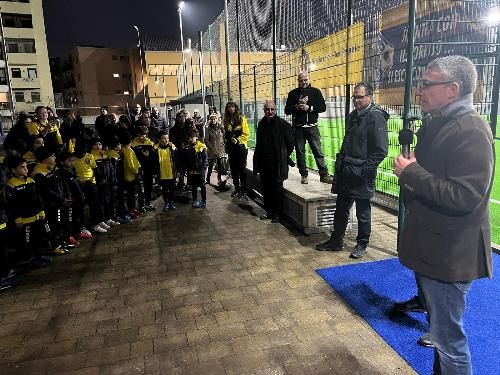 Eventi: Roberti, nuovo campo a sette Villa Ara è luogo dove s'impara