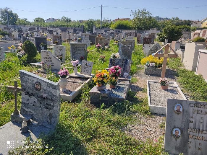 "Cimitero di Muggia pieno di erbacce, nessun rispetto per i defunti e i loro cari"