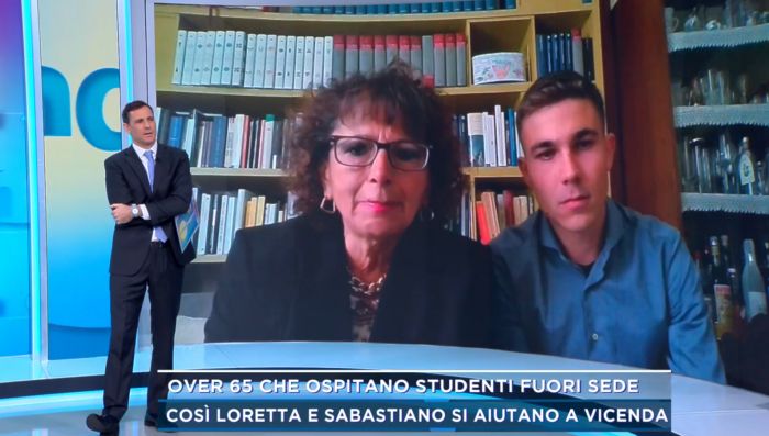 Mattino 5, Nonni d’affitto? No, amici di vita: progetto che fa convivere studenti e anziani conquista l’Italia
