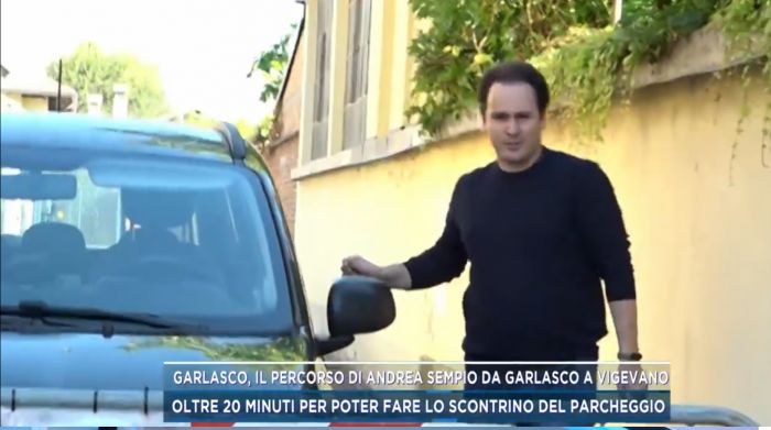 Mattino 5, il percorso di Andrea Sempio da Garlasco a Vigevano: la ricostruzione minuto per minuto