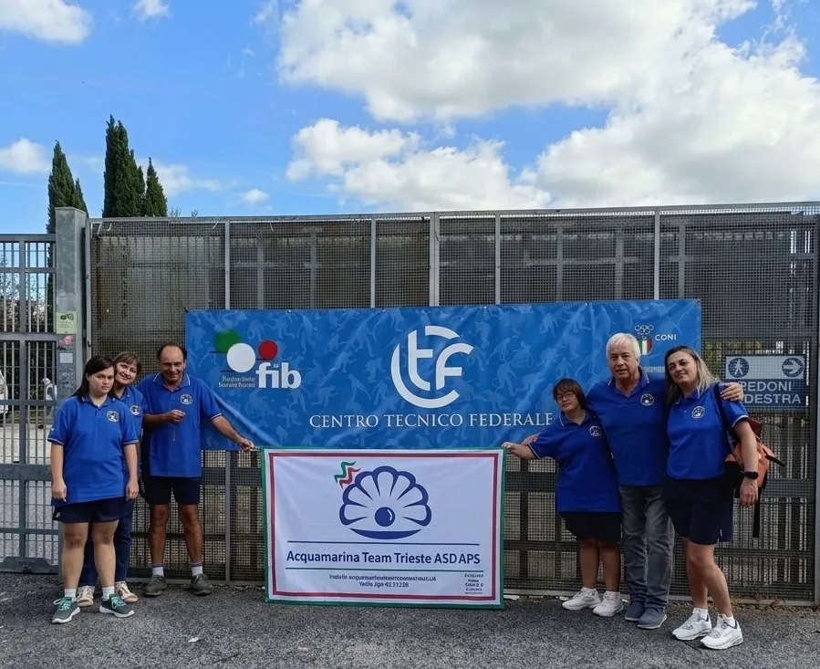 Trieste a testa alta ai Campionati Italiani di Bocce: Acquamarina Team protagonista a Roma
