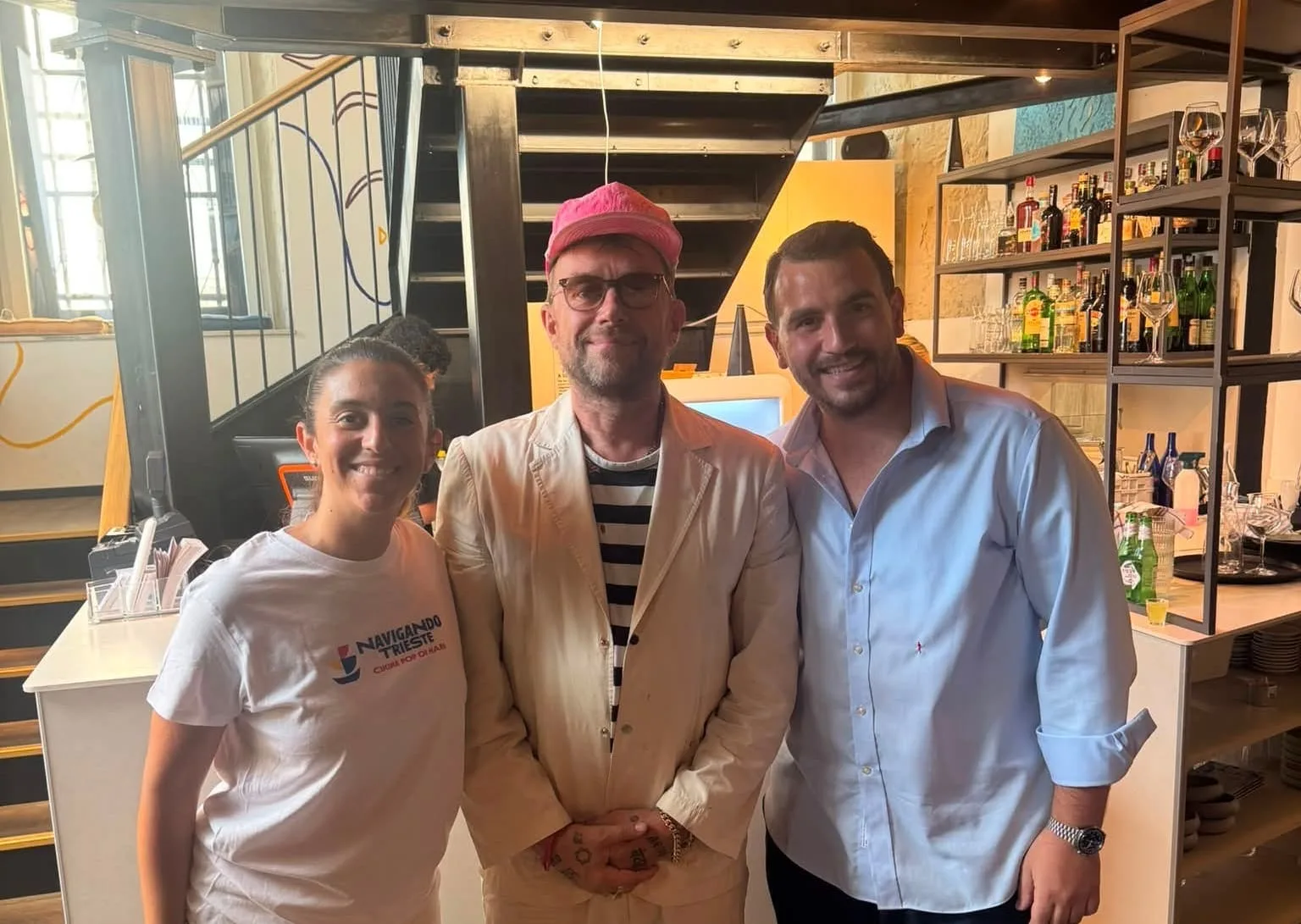 Damon Albarn a pranzo da Navigando prima del concerto dei Gorillaz a Trieste