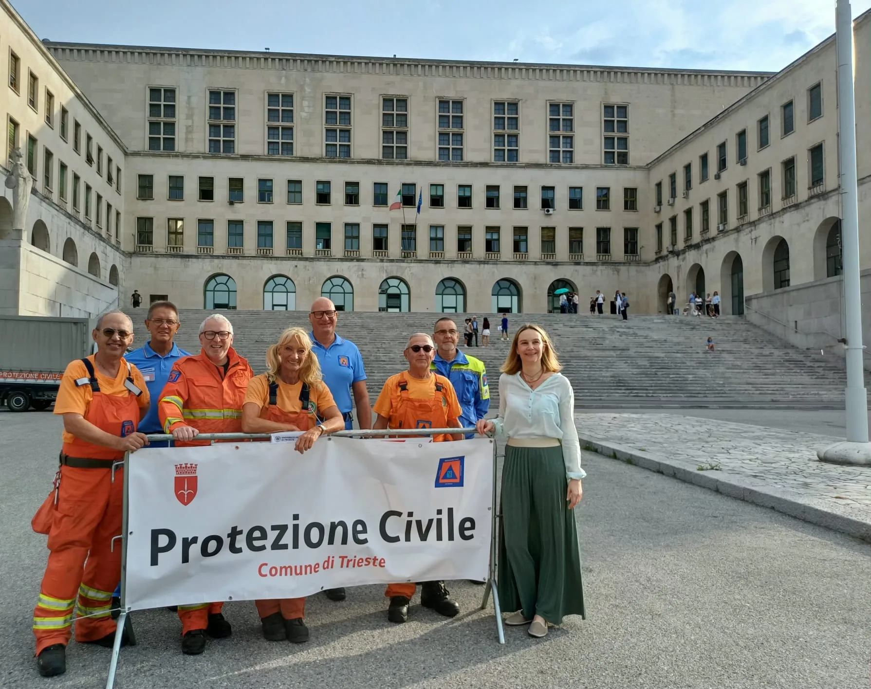 Trieste, figli dei dipendenti dell’Università a lezione di Protezione Civile: focus su prevenzione e sicurezza