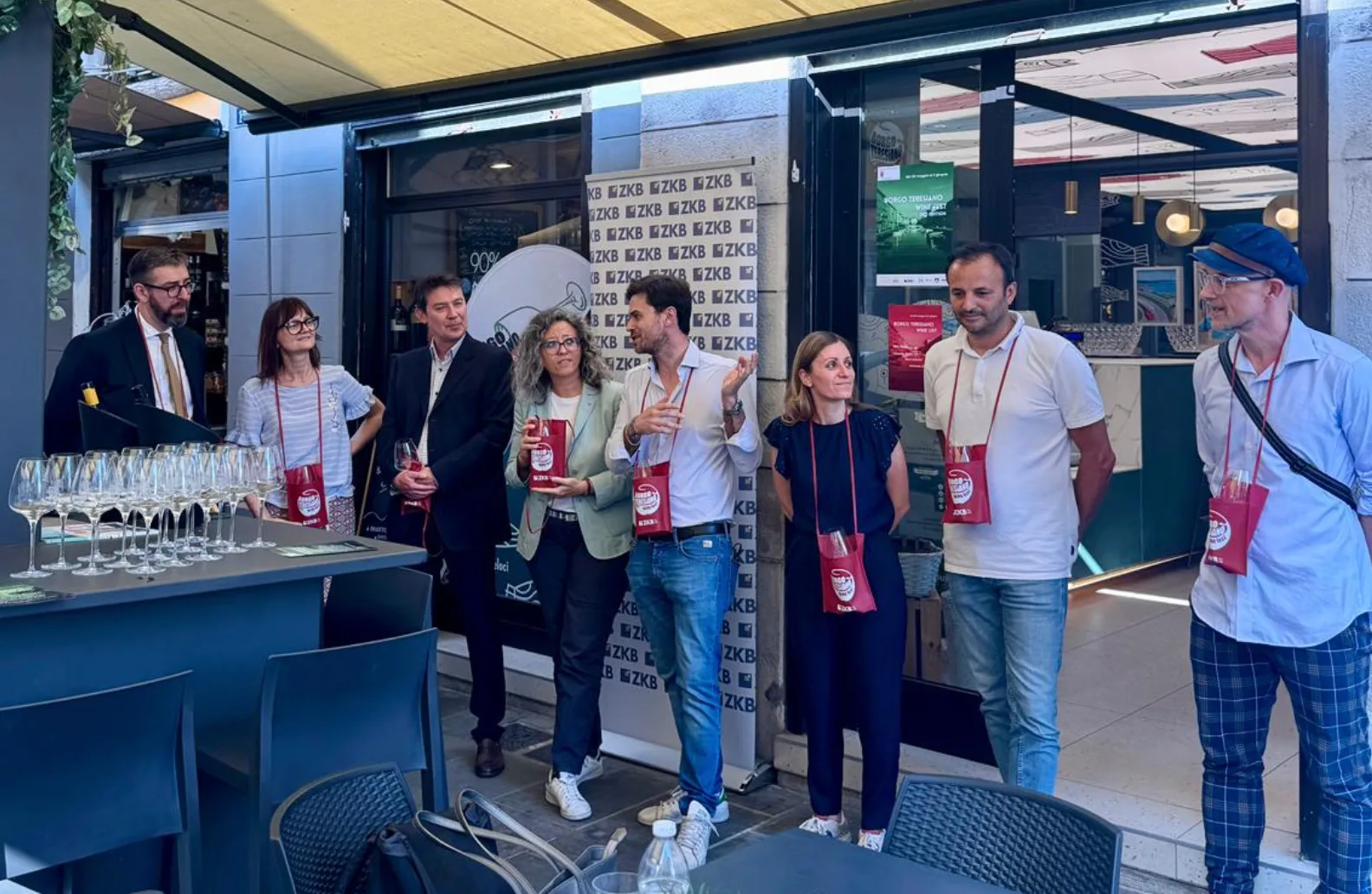 Inaugurata la seconda edizione del Borgo Teresiano Wine Fest