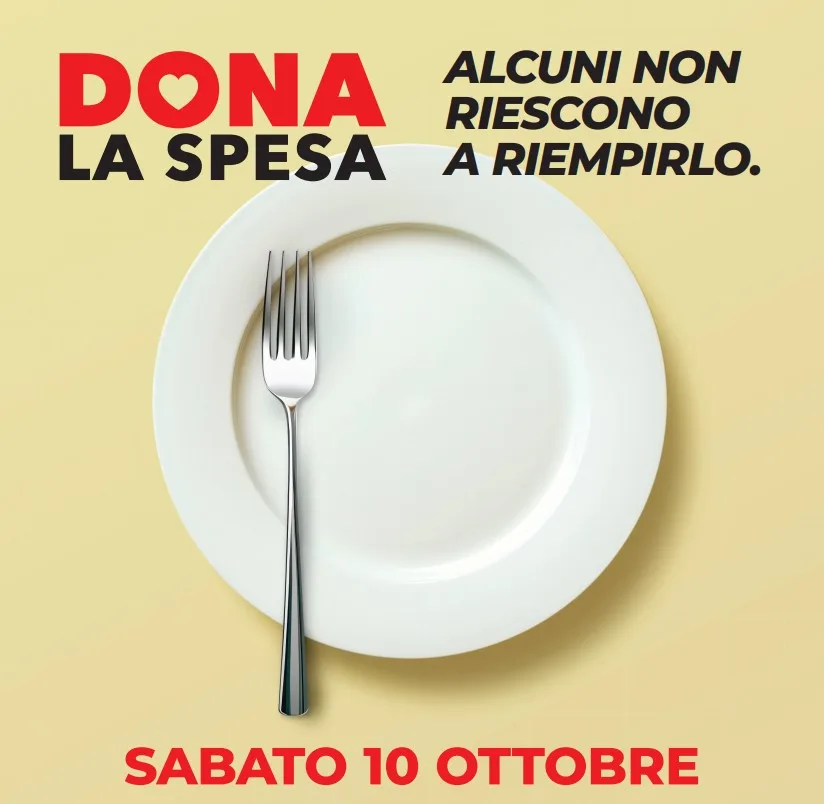 'Dona la spesa', il 10 ottobre shopping solidale al supermercato