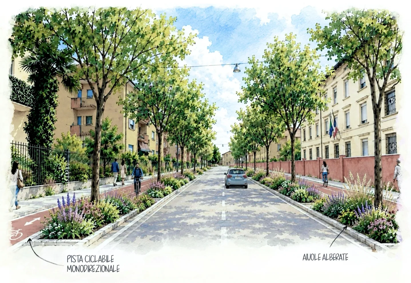 Parte Gorizia Green: più verde per viali, piazze e parcheggi