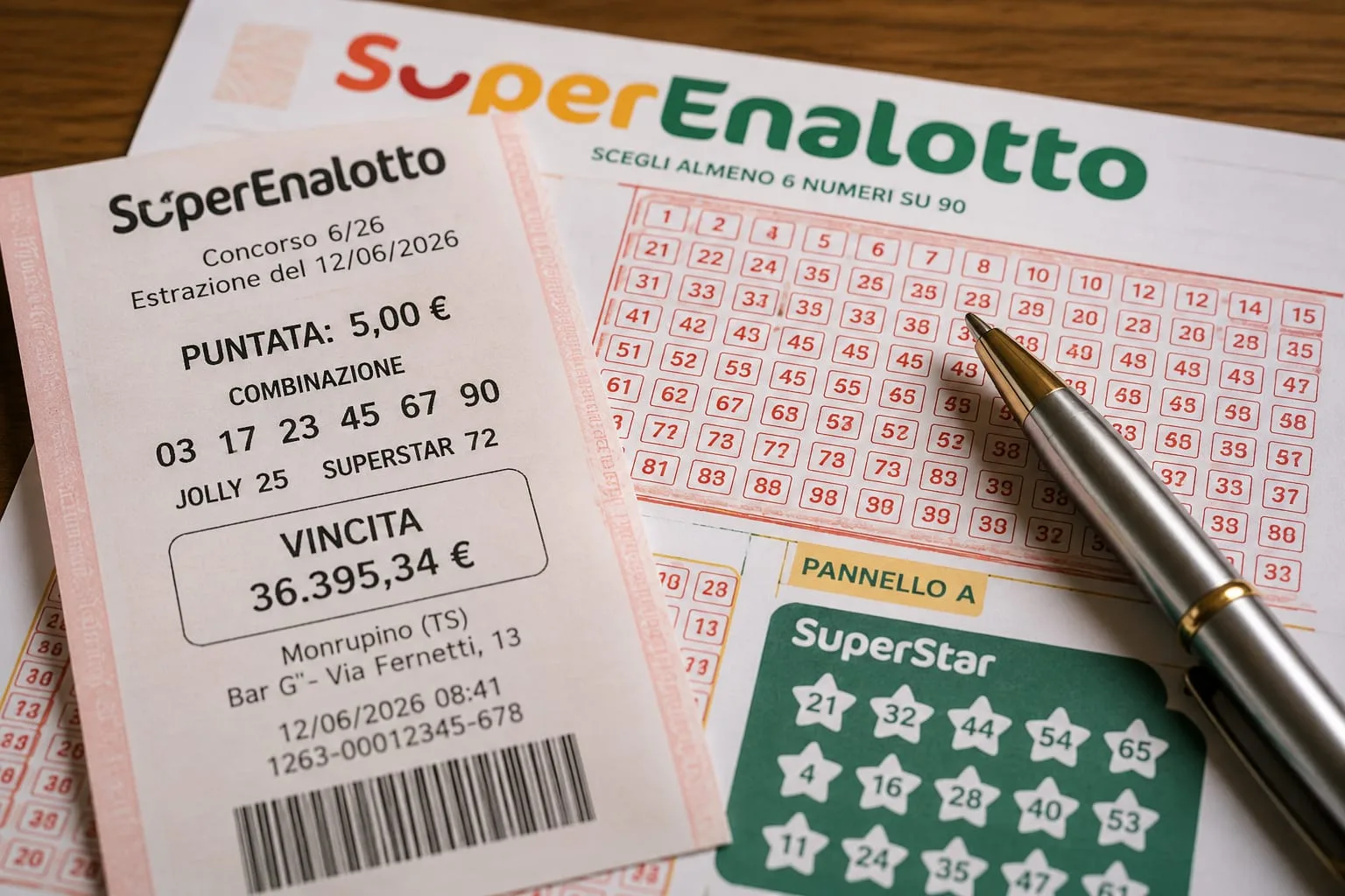 SuperEnalotto, Friuli-Venezia Giulia protagonista: a Monrupino (TS) centrato un “5” da oltre 36mila euro