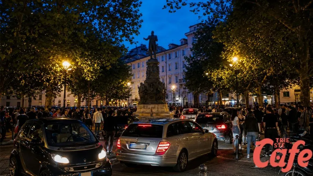 Weekend tranquillo in piazza Venezia, gestore: “Spero che questo servizio continui ogni weekend"