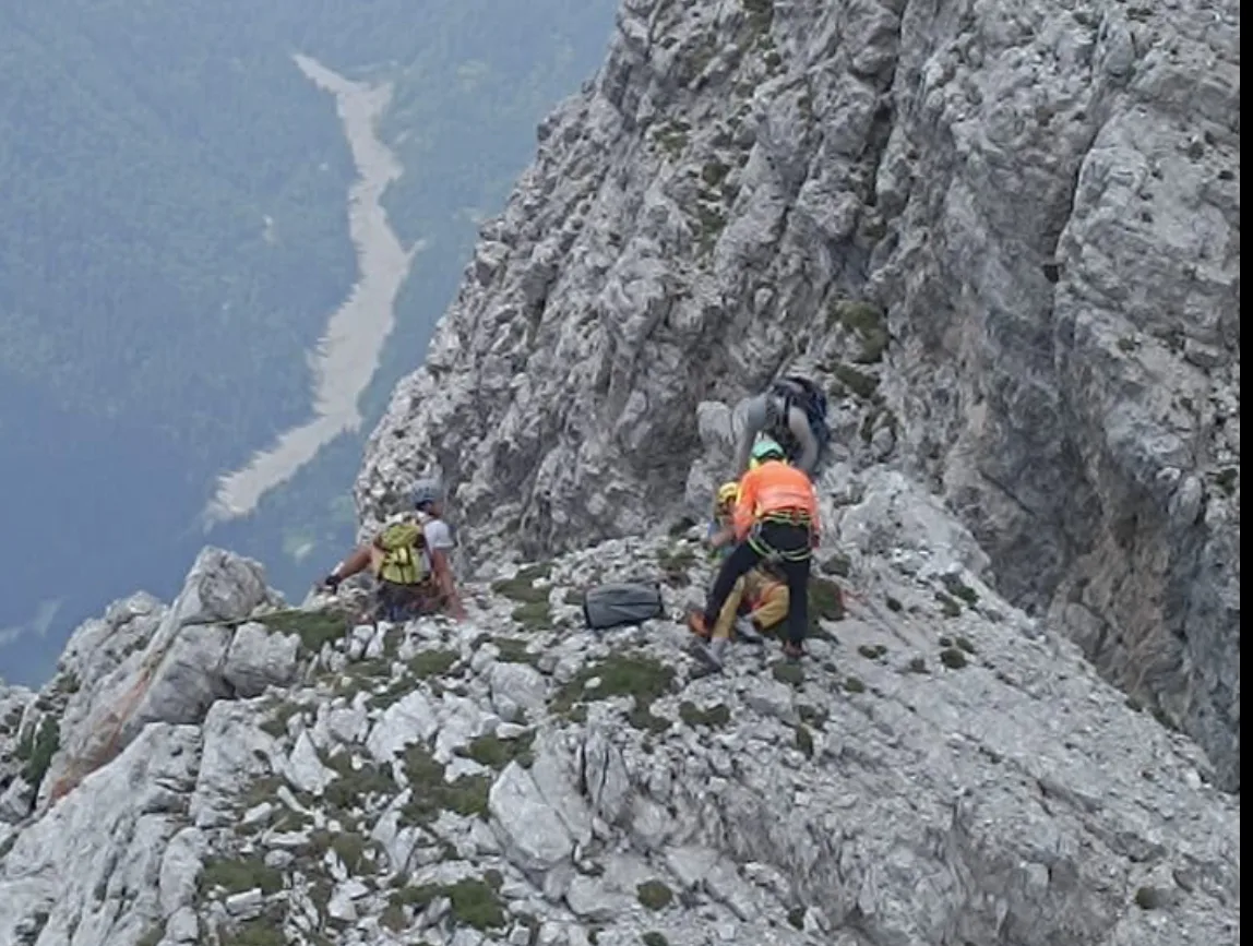 Soccorso in quota a Sappada per un trauma alla caviglia