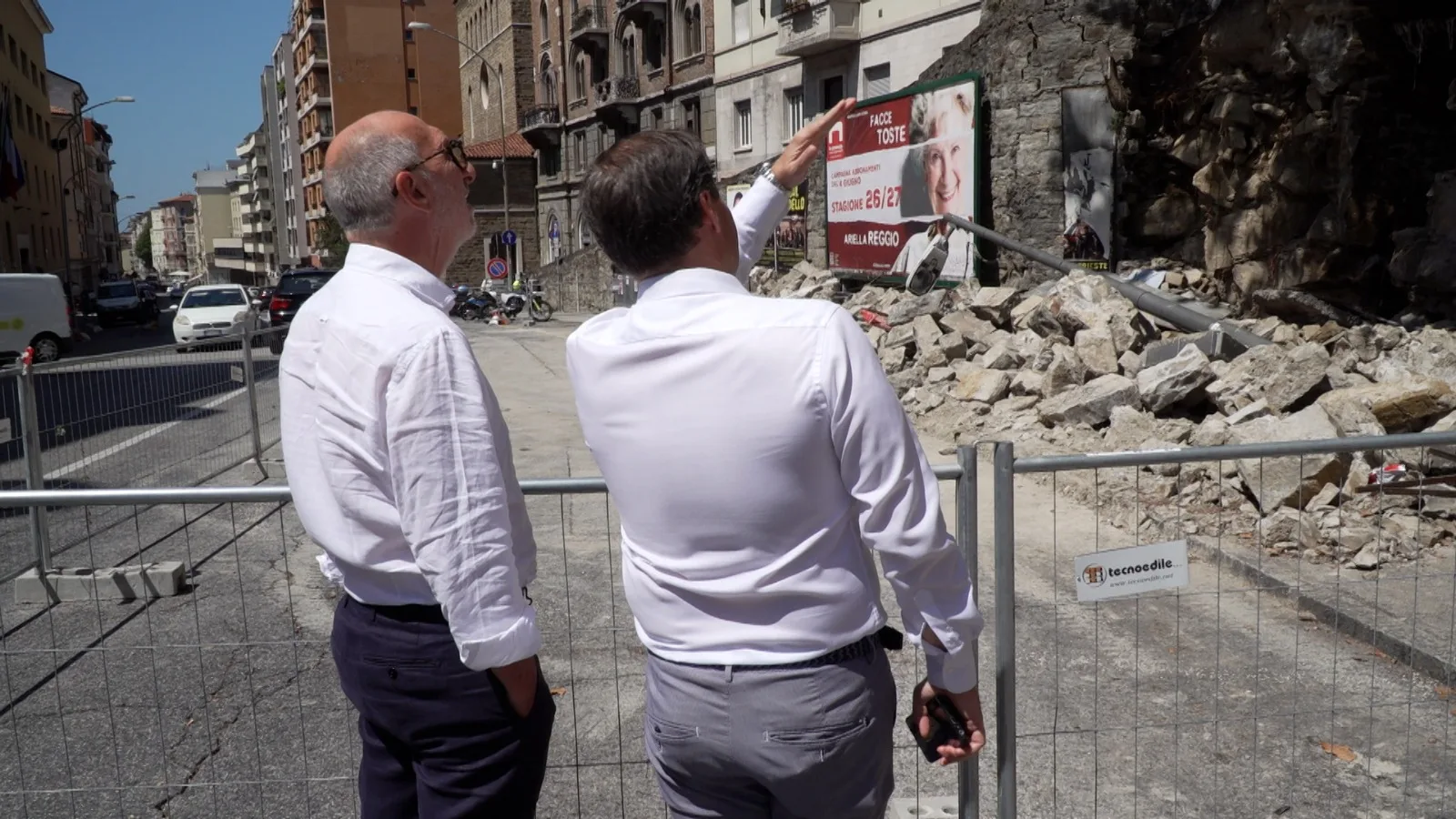 Maltempo. Riccardi: "1 milione per messa in sicurezza via Giulia a Trieste" (VIDEO)