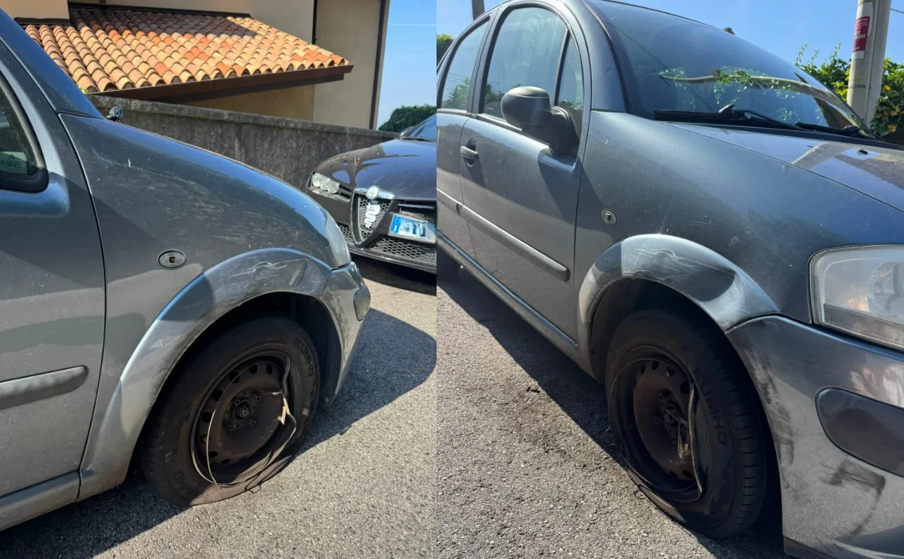 Trieste, tre auto danneggiate nella notte in via dell'Eremo: “Nessun biglietto, presentata denuncia”