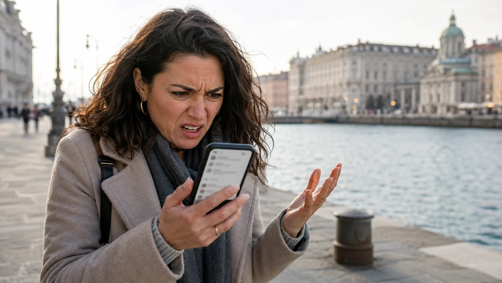 Triestina infuriata sui social: «Basta commenti idioti, prima di scrivere pensate»