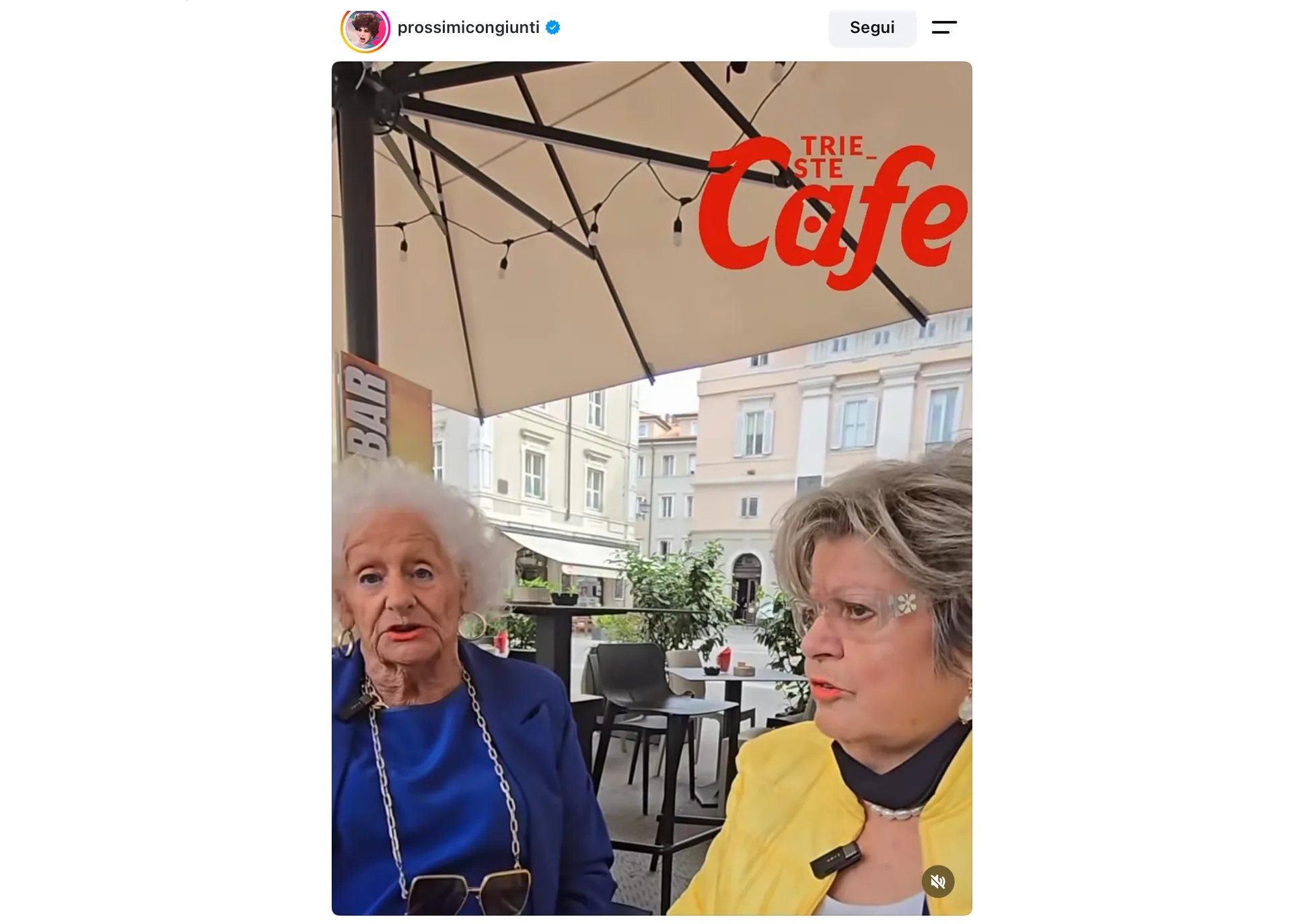 Brigida e Nunzia di nuovo virali in un post dei “Prossimi Congiunti”