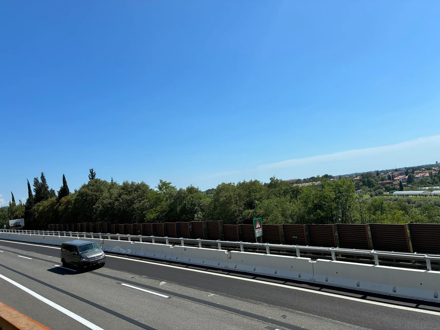 A4: nuove barriere spartitraffico Lisert - Redipuglia e ampliamento casello Redipuglia