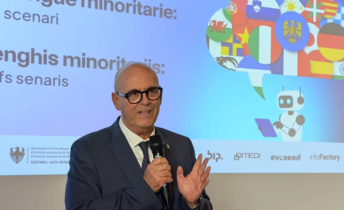 Friulano e IA, Callari: "Portiamo la nostra lingua nei modelli di IA"