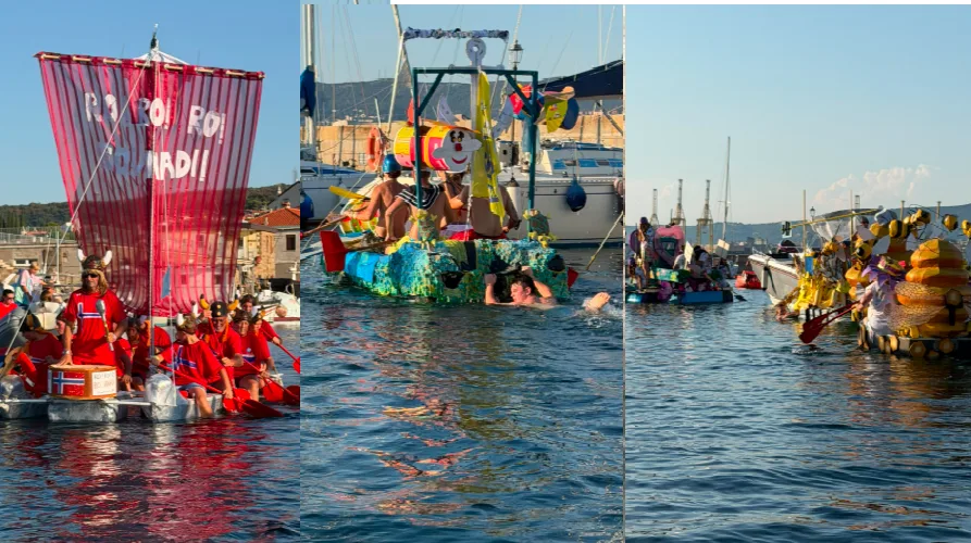 Vogadamata 2026, Muggia esplode di fantasia: “Porco Rosso” vince la velocità, “Branchia” regina della bellezza