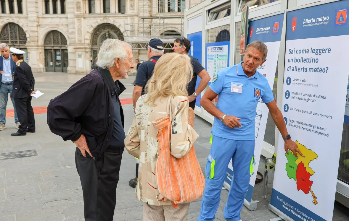 Protezione Civile al Villaggio Barcolana: prevenzione e consapevolezza al fianco dei cittadini
