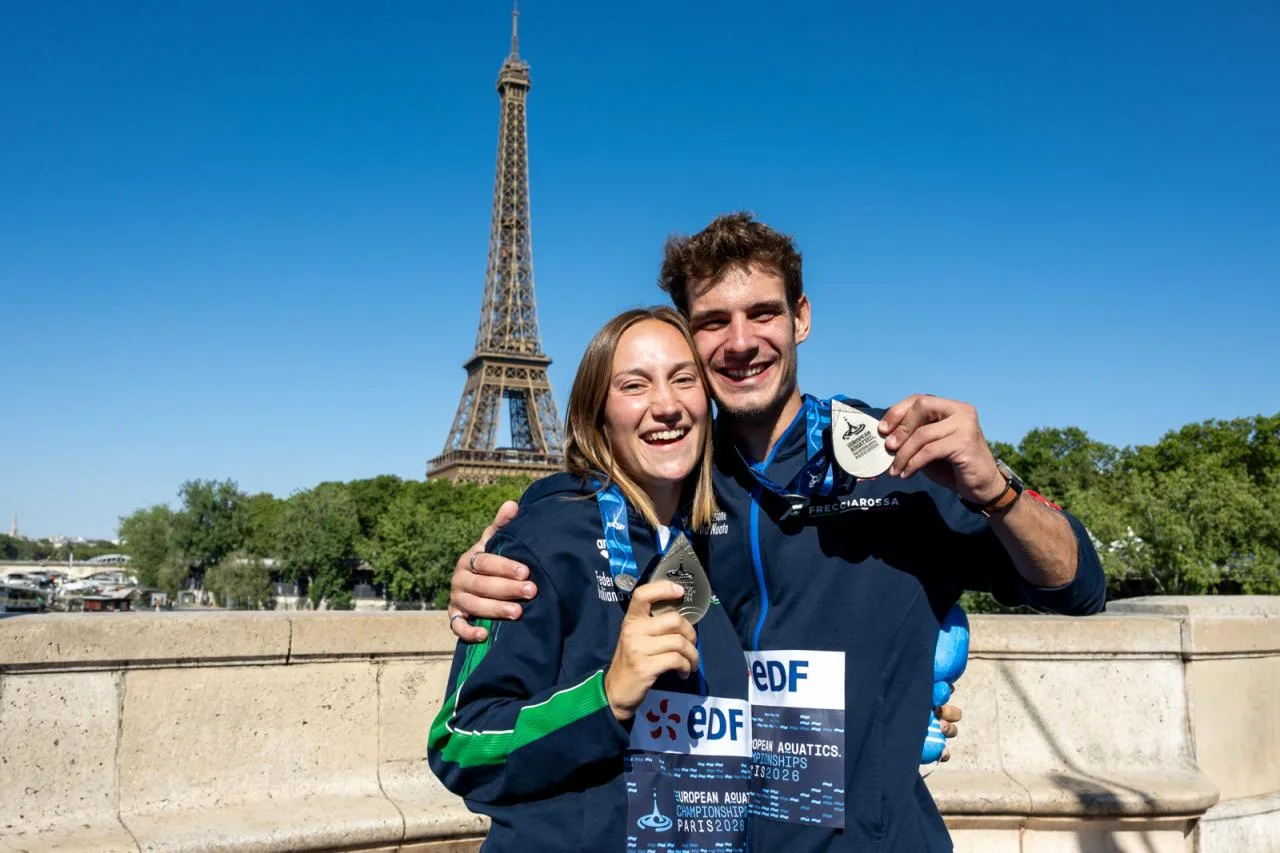 Trieste sul tetto d’Europa: Elisa Cosetti e Andrea Barnaba conquistano due argenti da sogno a Parigi