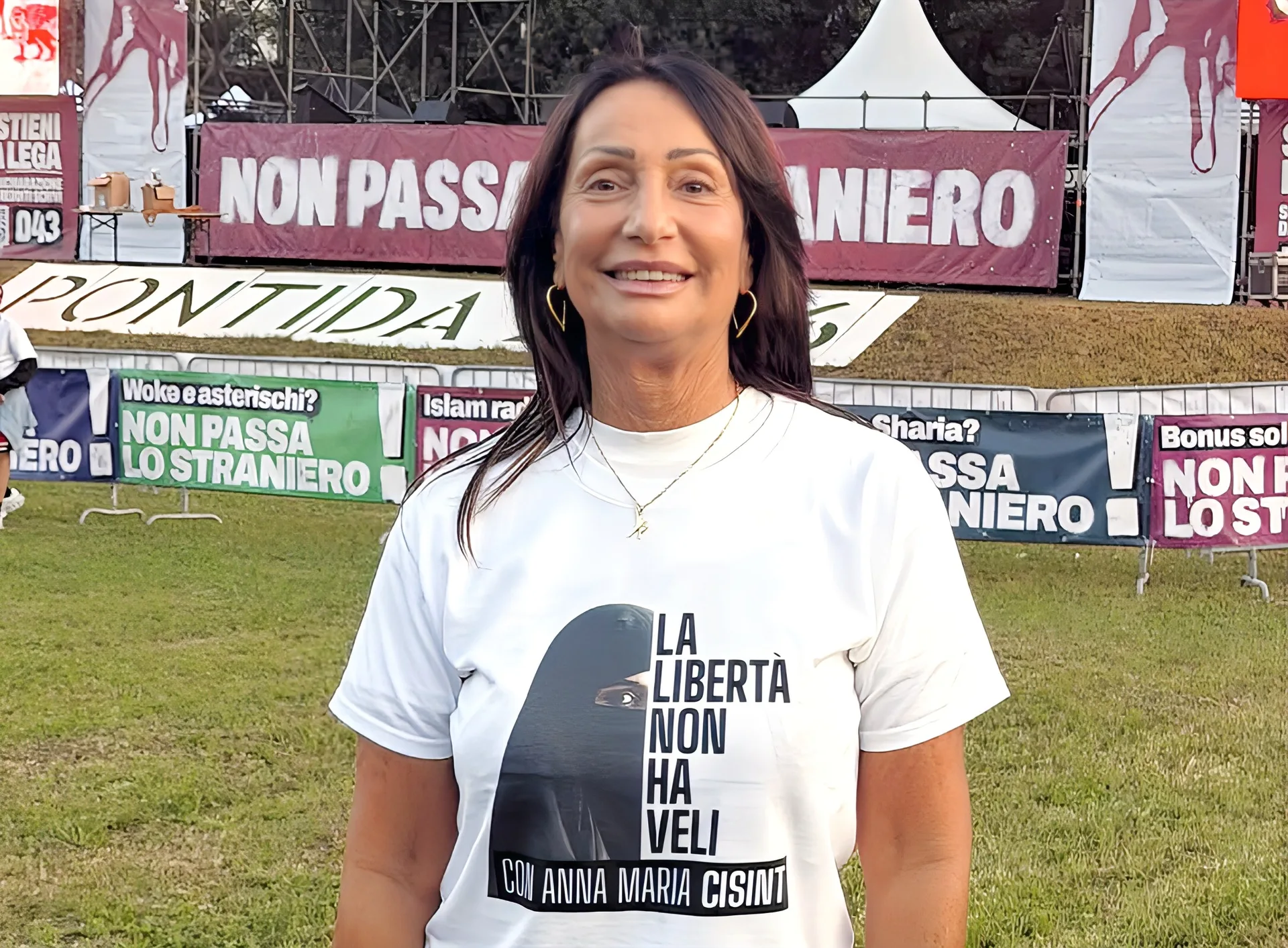 Anna Cisint a Pontida: «A testa alta per rivendicare le nostre battaglie e difendere il territorio»