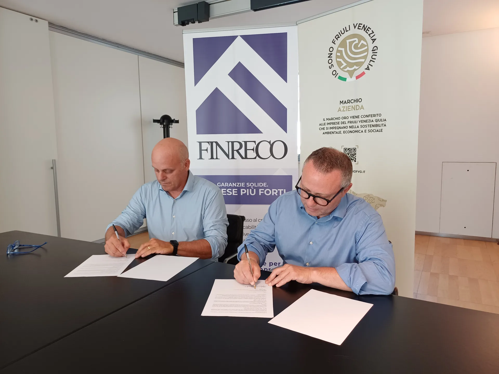 Il marchio "Io Sono FVG" diventa un passaporto per il credito: accordo tra Agrifood e Finreco