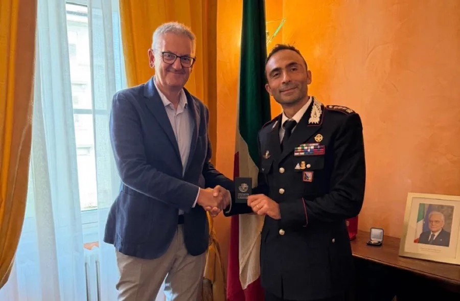 Roberto Di Lenarda diventa socio benemerito dell’Associazione nazionale Carabinieri