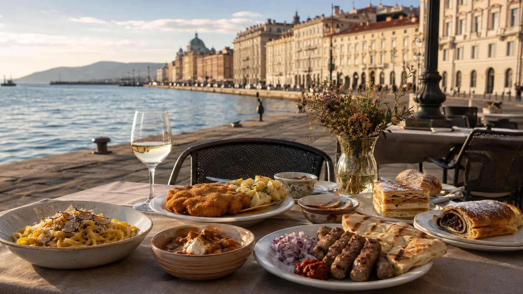 Trieste a tavola unisce tre mondi: «Qui si incontrano cucina italiana, austro-ungarica e balcanica» (VIDEO)