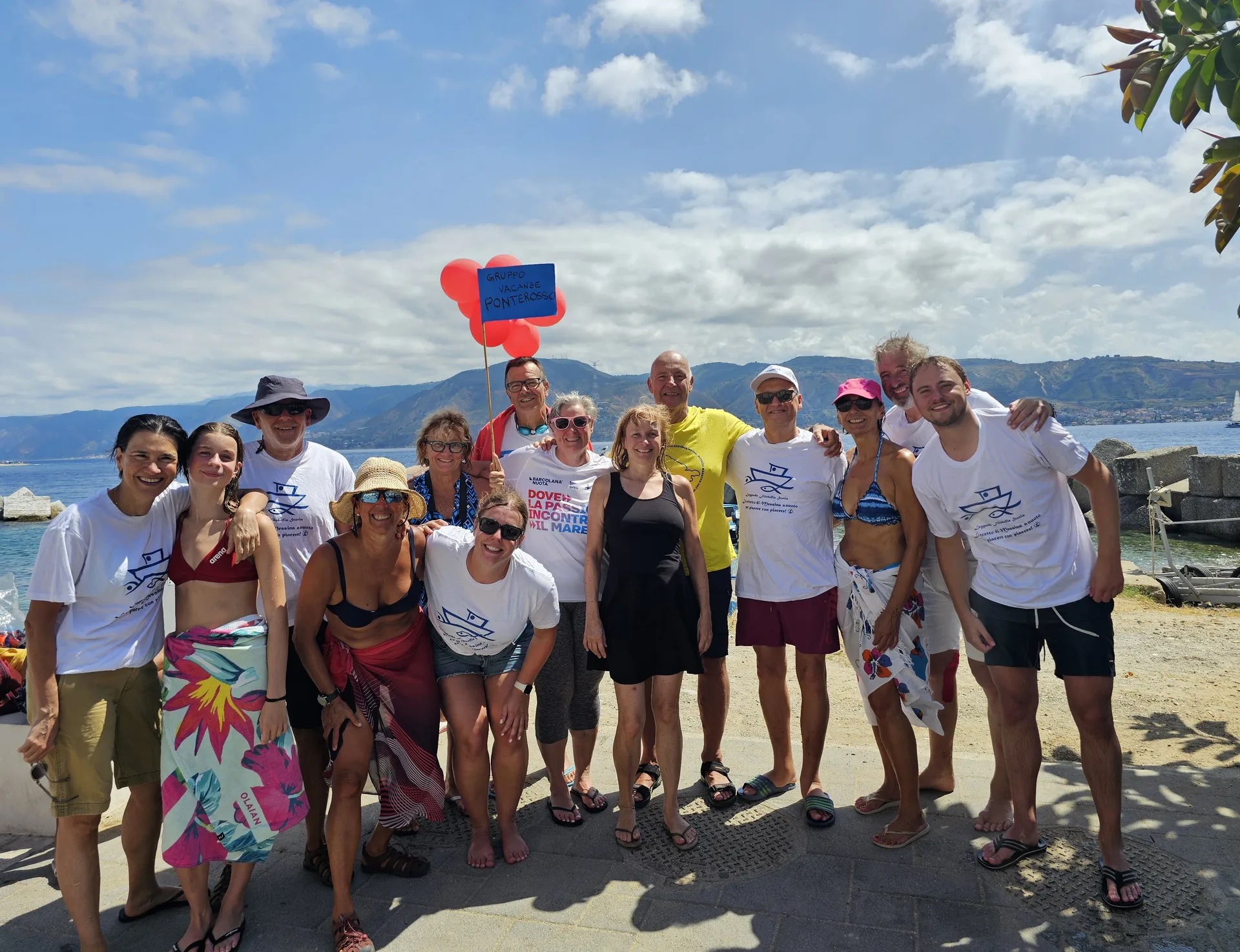Dall'Adriatico allo Stretto: l'impresa a nuoto degli 11 triestini che hanno conquistato Scilla e Cariddi